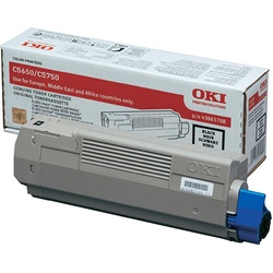 OKI Original-Toner 43865708 schwarz
