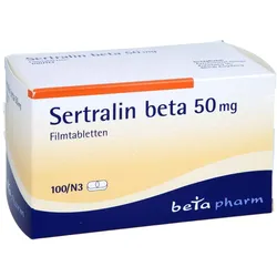Sertralin beta 50 mg Filmtabletten 100 St