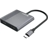 Sandberg USB-C Dock 2xHDMI+USB+PD