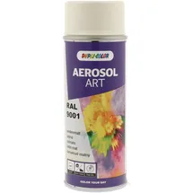 Dupli Color Aerosol Art RAL 9001 cremeweiß seidenmatt 0,4 l
