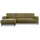 OTTO home Eckcouch Mikrofaser 280 cm grün