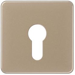 Jung Abdeckung für Schlüsselschalter (gold-bronze)