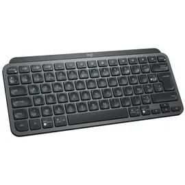 Logitech MX Keys Mini for Business Graphite, schwarz, LEDs weiß, Logi Bolt, USB/Bluetooth, FR (920-010599)