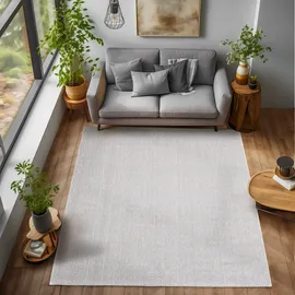 Ayyildiz Kurzflorteppich Loom 4300 Silber 280 cm x 370 cm