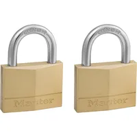 Master Lock Vorhängeschloss, (Set, 2 teilig 150EURT