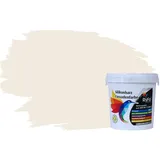 RyFo Colors Silikonharz Fassadenfarbe Lotuseffekt Trend Weißtöne Seidenweiß 1l - bunte Fassadenfarbe, weitere Weiß Farbtöne und Größen erhältlich, Deckkraft Klasse 1