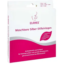Elanee Stilleinlagen Silber waschbar