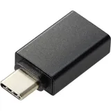 Renkforce USB 3.2 Gen 2 (USB 3.1 Gen 2) Adapter [1x USB-C® Stecker - 1x USB 3.2 Gen 2 Buchse A (USB 3.1)] RF-5771512 Kabeladapter USB-A Schwarz