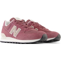 Sneaker NEW BALANCE "U574" Gr. 43, lila (maroon) Schuhe New Balance