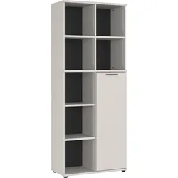 MID.YOU Aktenschrank (Regal) FENTON - B/H/T ca. 80,00x199,00x40,00