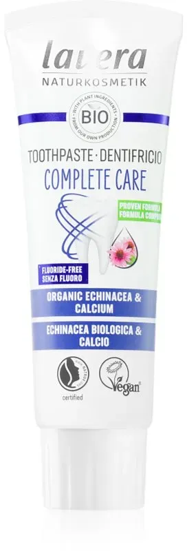 Lavera Complete Care stärkende Zahnpasta ohne Fluor 75 ml