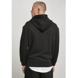 URBAN CLASSICS Organic Full Zip Kapuzenpullover Black M