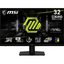 MSI MAG 322UPF 32 Zoll 4K Gaming Monitor - UHD 3840x2160, Rapid IPS, 160 Hz, 1 ms, 16:9, HDR 400, Adaptive Sync, schwarz