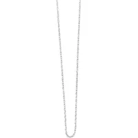 Adelia's Kordelkette Damen Halskette Silber Edelstahl 40 cm