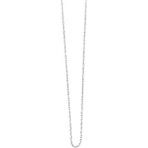 Adelia's Kordelkette Damen Halskette Silber Edelstahl 40 cm
