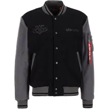 Alpha Industries Varsity Air Force Jacke Black S