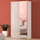 Forte Schwebetürenschrank Fittio 120,1 x 235 x 61,2 cm Weiß