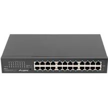 LANBERG RSGE-24 Unmanaged Gigabit Ethernet (10/100/1000) 1U
