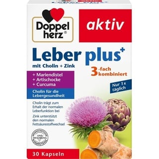 Doppelherz Aktiv Leber plus Kapseln 30 St.