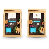 Wildfang Junior Trockenfutter mit Lachs 2 x 6 kg, getreidefrei, glutenfrei, hypoallergen