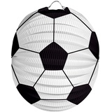 Folat 04832 Lampion/Laterne Fußball Rund-22 cm, Mehrfarbig, Costumes