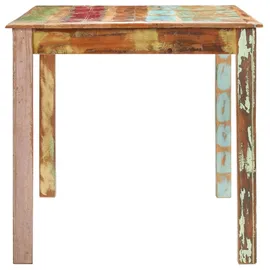 vidaXL Esstisch 80 x 76 x 80 cm orange