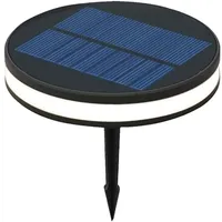 V-Tac Solar-Spike-Leuchte - Schwarz - IP54-90 Lumen - 3000K