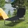 Outsunny Sonnenliege 188 x 56 x 28 cm Schwarz
