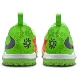 Nike Phantom 6 Academy TF Kinder grün/rot 35