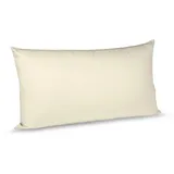 fleuresse Kissenbezug Satin 40 x 80 cm Beige Creme