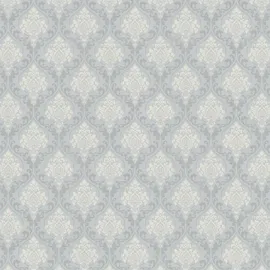 Rasch Textil Papiertapete Ornament 53 x 1005 cm grau/silber 218121