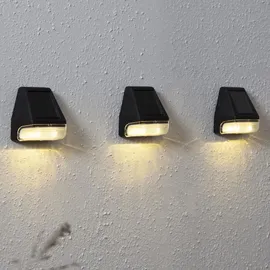 STAR LED Solar Wandleuchte 3er Set