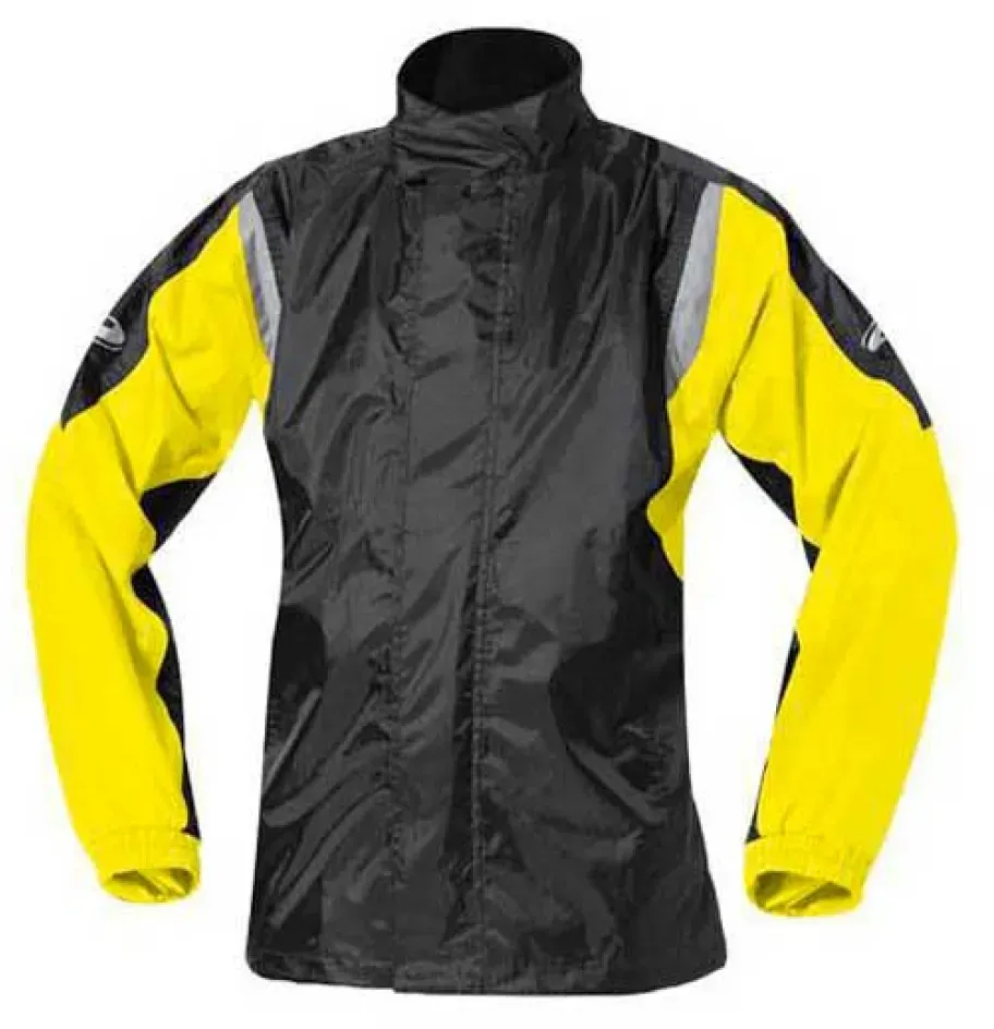 Held Mistral Ii Regenjacke - Black / Fluo Yellow - XS