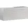vidaXL Wagenmüllbehälter 272 x 77,5 x 115,5 cm silber