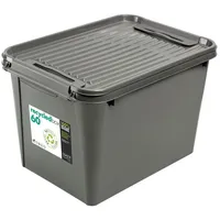 PLAST1 Aufbewahrungsbox Recyclet 55 cm Grau