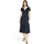 Vera Mont Cocktailkleid Glitzer-Look Dunkelblau/Grau 44
