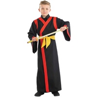 Fun Shack Samurai Kostüm Kinder Jungen, Ninja Krieger Kostüm, Kinder Karneval Kostüm Samurai, Japanische Samurai Kostüm Kinder, Faschingskostüme Kinder Jungs - M