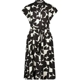 Betty & Co Sommerkleid Schwarz/Weiß 46
