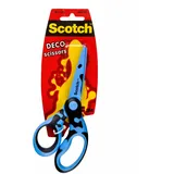 Scotch Edelstahl-Dekoschere farbiger Komfortgriffe, 16,5 cm, grün, blau, pink - für den Täglichen Gebrauch