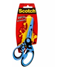 Scotch Edelstahl-Dekoschere farbiger Komfortgriffe, 16,5 cm, grün, blau, pink - für den Täglichen Gebrauch