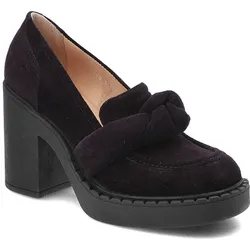 Violett Halbschuhe Simen Elegante Lederschuhe Mit Absatz, 36