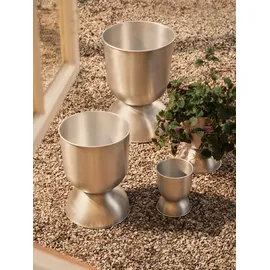 Ferm Living Hourglass Ø 21 x 30 cm Grau/Silber