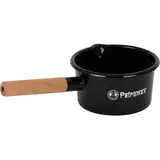 Petromax Emaille Stieltopf 1 l schwarz