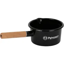 Petromax Emaille Stieltopf 1 l schwarz
