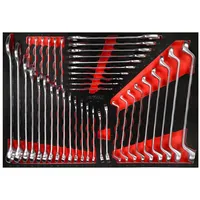 KS Tools Schaumstoffeinlage Metall 41-tlg bunt