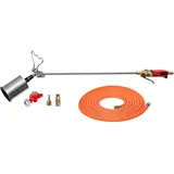 Rothenberger Industrial Profi Hochleistungsbrenner RoTitan inkl. Schnellkupplung & Gummischlauch 6 m - 1500005130