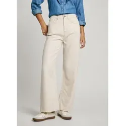Pepe Jeans für Damen. PL205002 Straight Fit Jeans Streifen beige (29/28), Lässig, Denim, Nachhaltig
