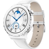 Huawei Watch GT 3 Pro 43 mm ceramic Lederarmband weiß