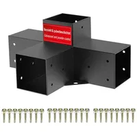 SOTech Mittelverbinder 90 x 90 mm 4-Wege-Verbinder