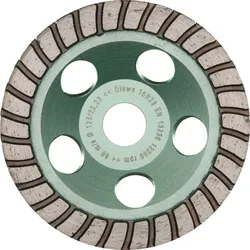DIEWE Diamant-Trockenschleifteller Bosch Turbo - 125 mm